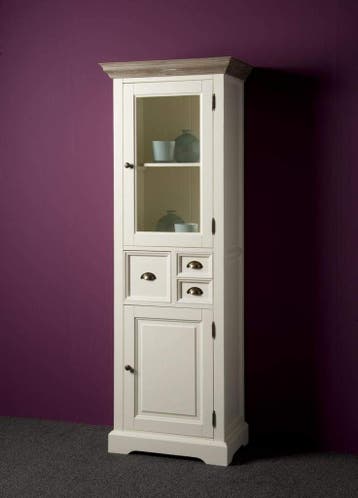 Vitrine Cabinet Fleur 66 - vitrinekasten, Nieuw, Overige materialen