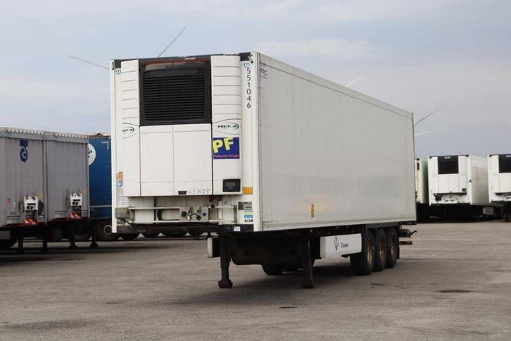 Veiling: Reefer Oplegger Krone SD 2014, Auto's, Vrachtwagens, BTW verrekenbaar, Overige brandstoffen, Overige kleuren, Aanhangers en Opleggers