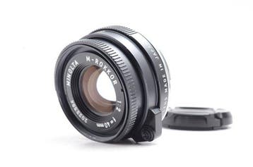 Minolta M-Rokkor 40mm F2 Cameralens