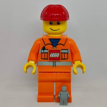Lego - Construction Worker - Big Minifigure, Nieuw