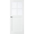 Skantrae SKS2516 Barndeur 93x231,5 (Stomp, Blankglas), Doe-het-zelf en Verbouw, 80 tot 100 cm, 215 cm of meer, Binnendeur, Nieuw