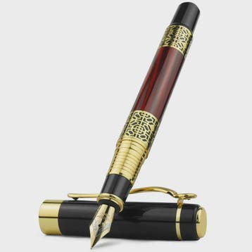 Luxe Metalen Vulpen met F-punt - Klassiek Design voor Zakeli, Verzenden, Nieuw in verpakking