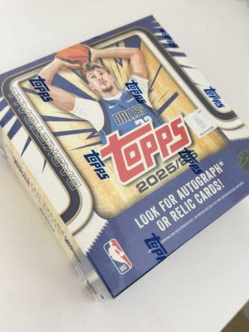 2025/26 Topps Topps-NBA Basketball Stars MEGA BOX Cooper, Nieuw
