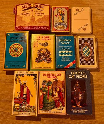 Paul Grimaud - Tarotkaarten - Tarot-P tarot-la sibylle de, Antiek en Kunst