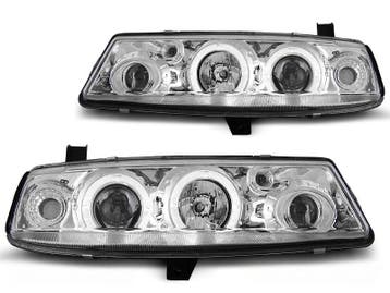 Koplampen Opel Calibra 89-97 Angel Eyes Chroom, Ophalen of Verzenden, Nieuw
