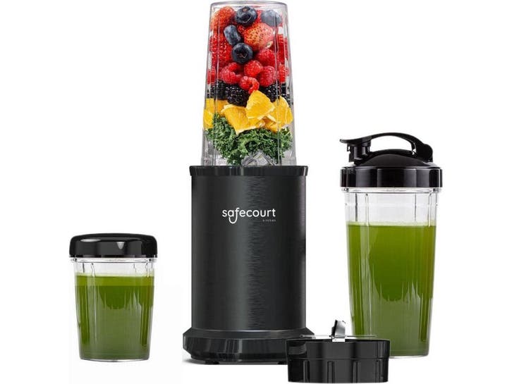 Safecourt kitchen - Power Blender - 1000W - 2x blender to go, Witgoed en Apparatuur, Blenders, Nieuw, Verzenden