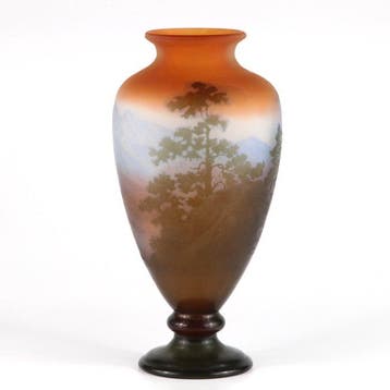 Emile Gallé, Établissements Gallé - Vaas - Glas