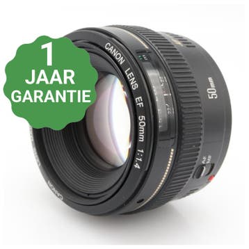 Canon EF 50mm F/1.4 USM, Verzenden, Gebruikt