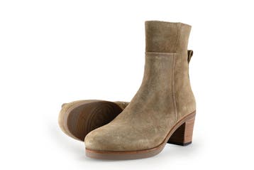 Shabbies Amsterdam Enkellaarzen in maat 39 Beige, Shabbies Amsterdam, Verzenden, Beige, Lage of Enkellaarzen
