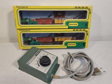 Minitrix N - 4988 - Modeltreinsporen (3) - 2x, Nieuw
