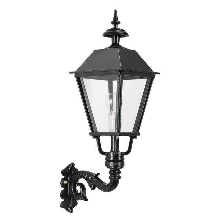 Buitenlantaarn Zwart M41 Buitenverlichting, Tuin en Terras, Buitenverlichting, Verzenden
