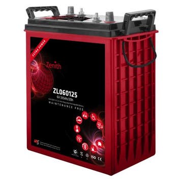 Zenith AGM Deep Cycle accu | ZL060125 | 6V 335Ah, Ophalen of Verzenden, Nieuw