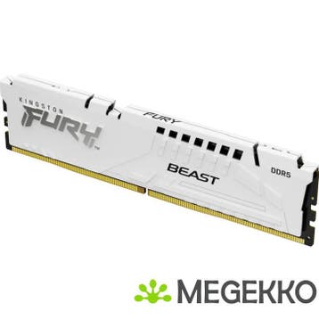 Kingston Technology FURY Beast 16GB 6400MT/s DDR5 CL32 DIMM, Computers en Software, RAM geheugen, Verzenden, Nieuw
