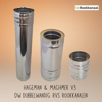 Hagemann & Machmer V3: goedkoop V3 rookkanaal, Ophalen of Verzenden, Nieuw, Hout, Vrijstaand