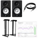 Yamaha HS5 (2x) + statieven + monitorkalibratie + kabels, Verzenden, Nieuw