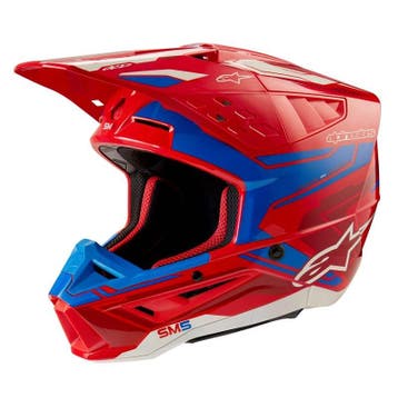 Alpinestars S-M5 Action 2 Helm Ece 22.06 Felrood Blauw, XXL, Nieuw met kaartje, Overige merken, Heren