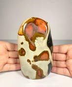 Unieke Jasper Freeform – Natuurlijke steen met prachtige, Verzamelen, Mineralen en Fossielen