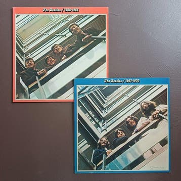 Beatles - The Red Album (1962-1966) & The Blue Album, Nieuw in verpakking