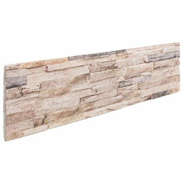 vidaXL Wandpanelen 10 pcs Wit en Rood 100 x 25 cm EPS-schuim, Doe-het-zelf en Verbouw, Platen en Panelen, Verzenden, Nieuw