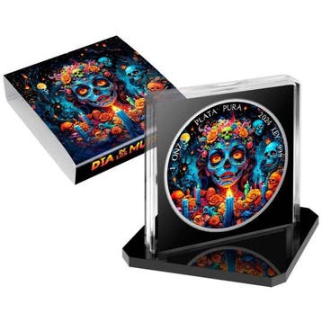 Mexico. 1 Onza 2024 Nightmare - Día de los Muertos 1oz .999