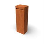 Geroba Letta vrijstaande brievenbus - cortenstaal, Verzenden, Nieuw