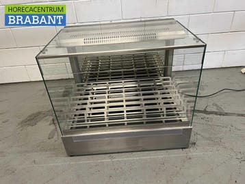 RVS Ubert Warmhoudvitrine Bj. 2020 80 cm 230V Horeca, Zakelijke goederen, Ophalen of Verzenden, Gebruikt