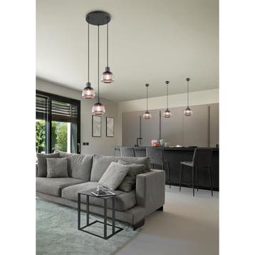 LED Hanglamp - Hangverlichting - Trion Arif - E27 Fitting -, Ophalen of Verzenden, Nieuw, Metaal
