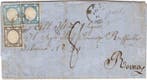 Napolitaanse provincies 1861 - 22 nov. 2 g. due es., Gestempeld