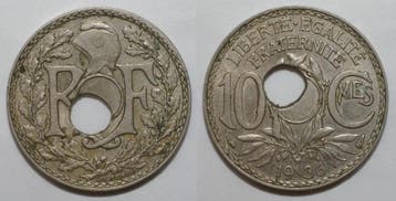 France Frankreich Km 866a 10 Centimes 1936 Typ Lindauer D..., Verzenden
