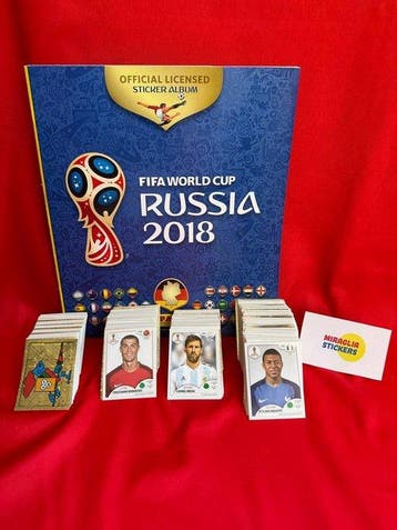 RUSSIA 2018 world cup Panini Empty album + complete loose, Nieuw