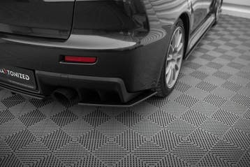 Maxton Street Pro Rear Side Splitters Mitsubishi Lancer EVO, Verzenden