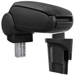 [pro.tec]® Armsteun-Seat Leon 1P-2005-2012-stof-zwart, Verzenden, Nieuw
