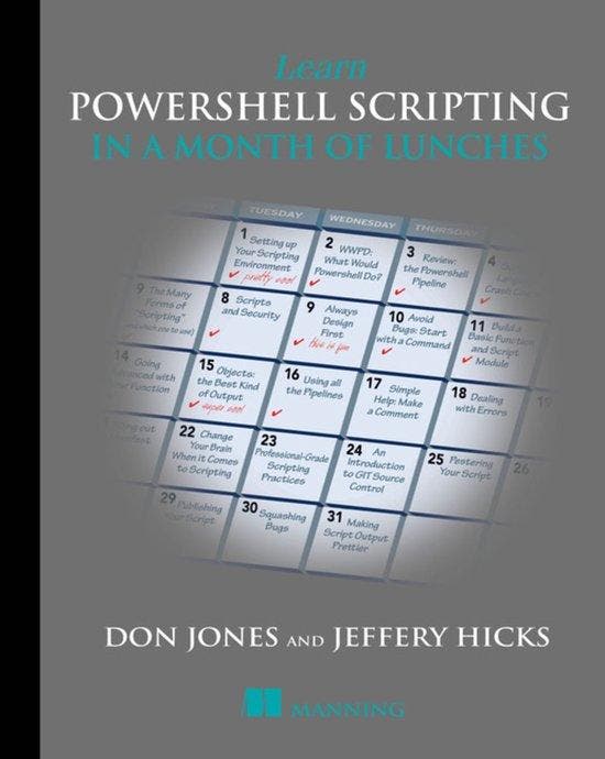 Learn PowerShell Scripting in a Month of Lunches Don Jones, Boeken, Taal | Engels, Zo goed als nieuw, Verzenden