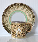 Rosenthal - Versace - Kop en schotel - Barocco Mosaic -