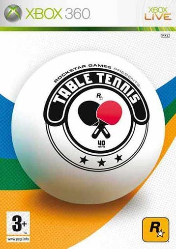 Rockstar Games presents: Table Tennis Xbox 360 Met garantie!, 1 speler, Ophalen of Verzenden, Zo goed als nieuw, Sport