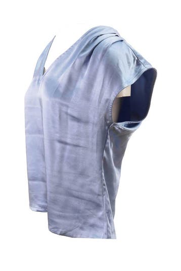 AAIKO T-shirt in maat S Blauw, Kleding | Dames, AAIKO, Verzenden, Zo goed als nieuw, Blauw
