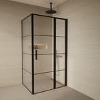 Douchecabine BWS Creton Draaideur incl Zijwand 8 mm Glas Mat, Ophalen of Verzenden, Nieuw, Douche