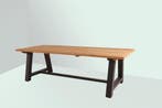 Woodcraft Blora aluminium tafel met teakhouten blad 250 x, Ophalen of Verzenden, Nieuw