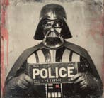 ERIC BRUMETTE - DARK VADOR POLICE DPT - Toile L, Antiek en Kunst