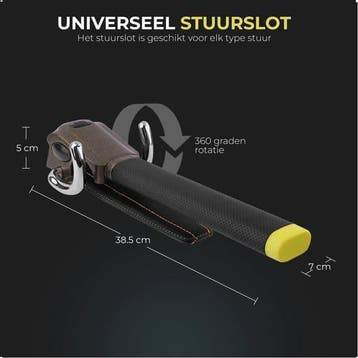 Gtrise Stuurslot pro voor autosturen - Stoplock - Auto, Ophalen of Verzenden, Zo goed als nieuw