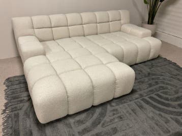 Loungebank Tiel - loungebanken, Nieuw, 150 cm of meer, Stof, 250 tot 300 cm