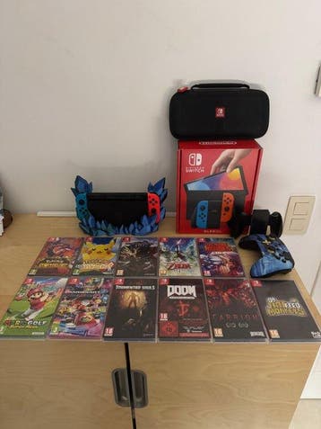 Nintendo - Switch - Nintendo Switch OLED – Complete bundel, Nieuw