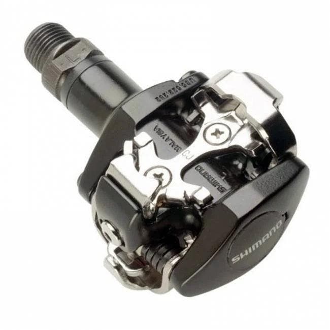 Pedaalset Shimano PD-M505 met plaatjes SM-SH51 - zwart, Fietsen en Brommers, Fietsonderdelen, Nieuw, Verzenden