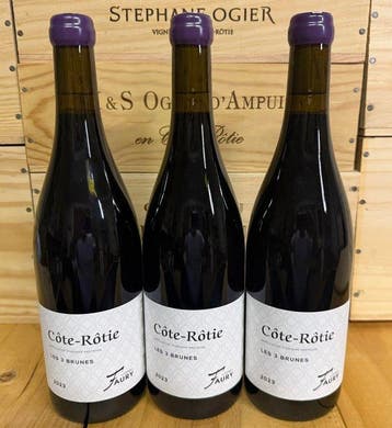 2023 Domaine Faury, Côte Rôtie, Les 3 Brunes - Côte Rotie,, Nieuw