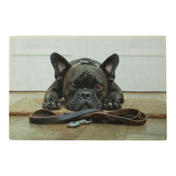 deurmat humor franse bulldog 75x50cm, Verzenden, Nieuw