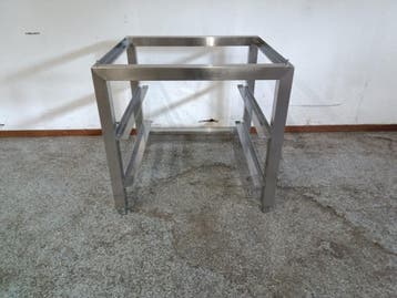 RVS Onderstel voor Vaatwasser – B60,5 x D56,5 x H57,5 cm, Gebruikt