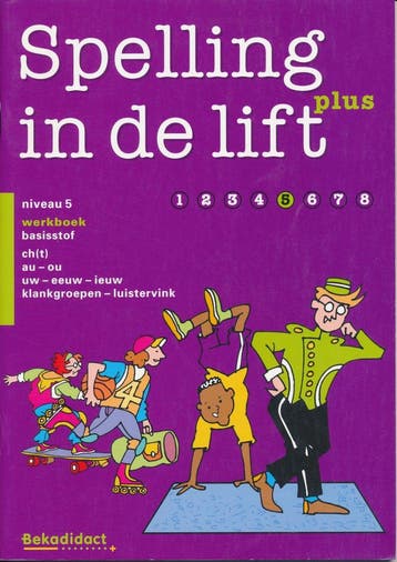 Spelling in de Lift Plus werkboek niveau 5 (per pak van 5), Verzenden, Nieuw