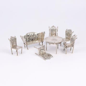 Hendrik Preijer (Hoorn 1896-1905) - Miniatuur meubels -