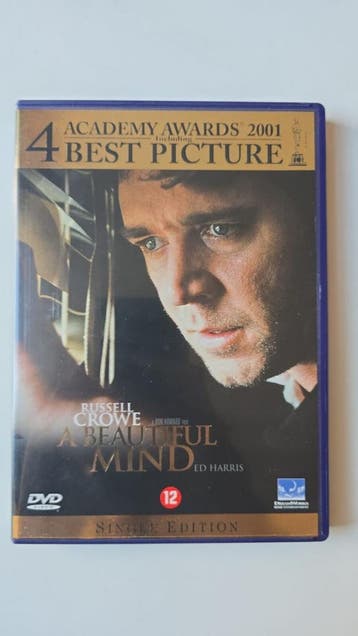 A BEAUTIFUL MIND (DVD), Verzenden, Gebruikt