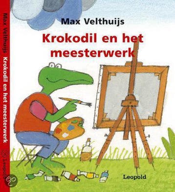 Krokodil en het meesterwerk - Max Velthuijs 9789025846619, Verzenden, Gelezen, Max Velthuijs